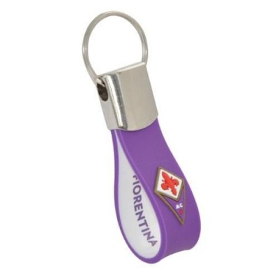 AC FIORENTINA FIBBIA KEYCHAIN PORTACHIAVI