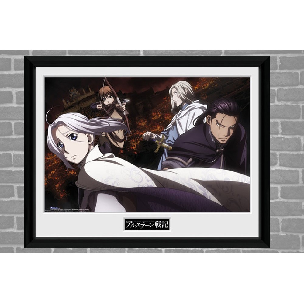 THE LEGEND OF ARSLAN GROUP STAMPA DA COLLEZIONE GB EYE