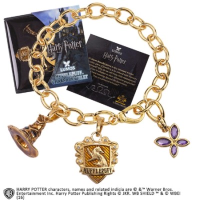 HARRY POTTER TASSOROSSO BRACCIALETTO IN METALLO NOBLE COLLECTIONS