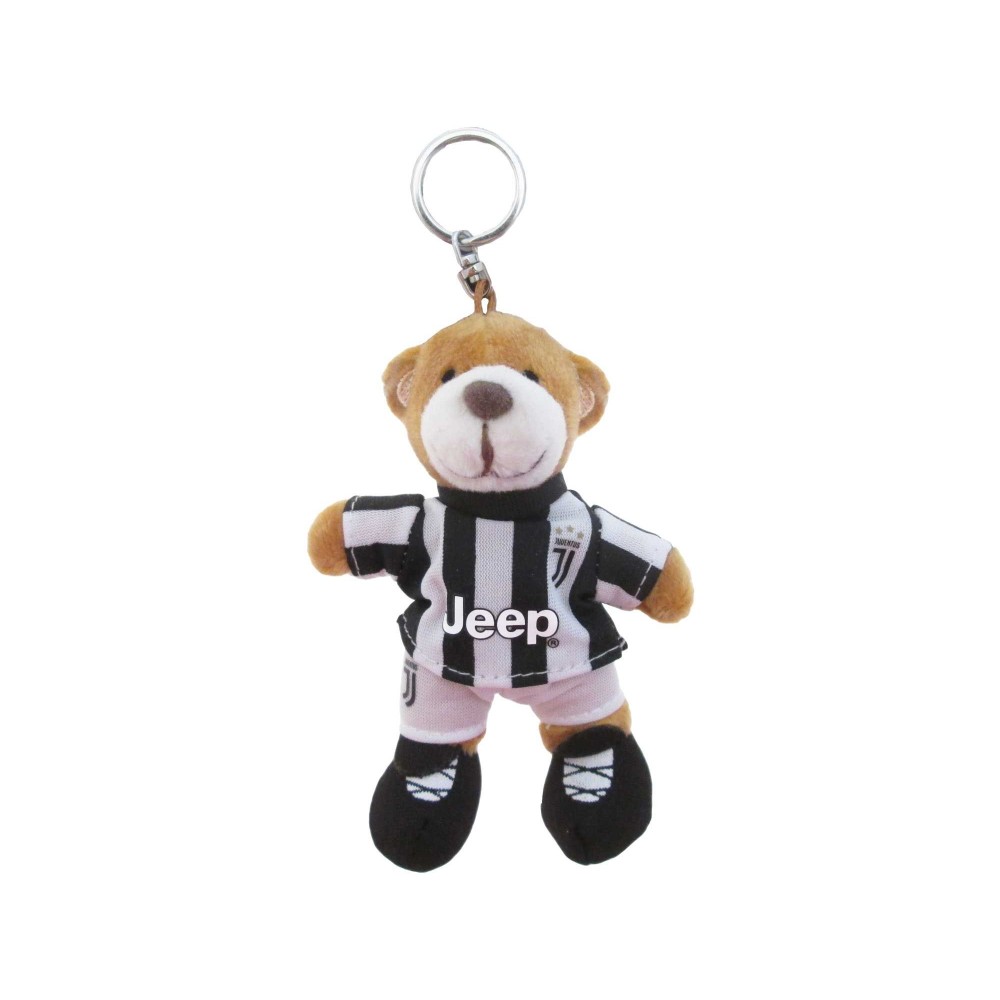 JUVENTUS FC ORSO PELUCHE KEYCHAIN PORTACHIAVI