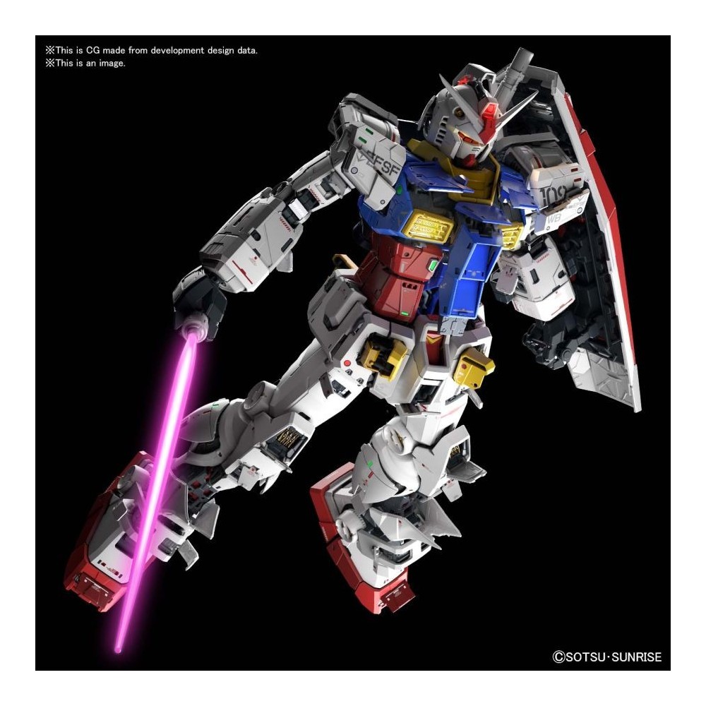 PERFECT GRADE PG UNLEASHED GUNDAM RX-78-2 1/60 MODEL KIT ACTION FIGURE BANDAI