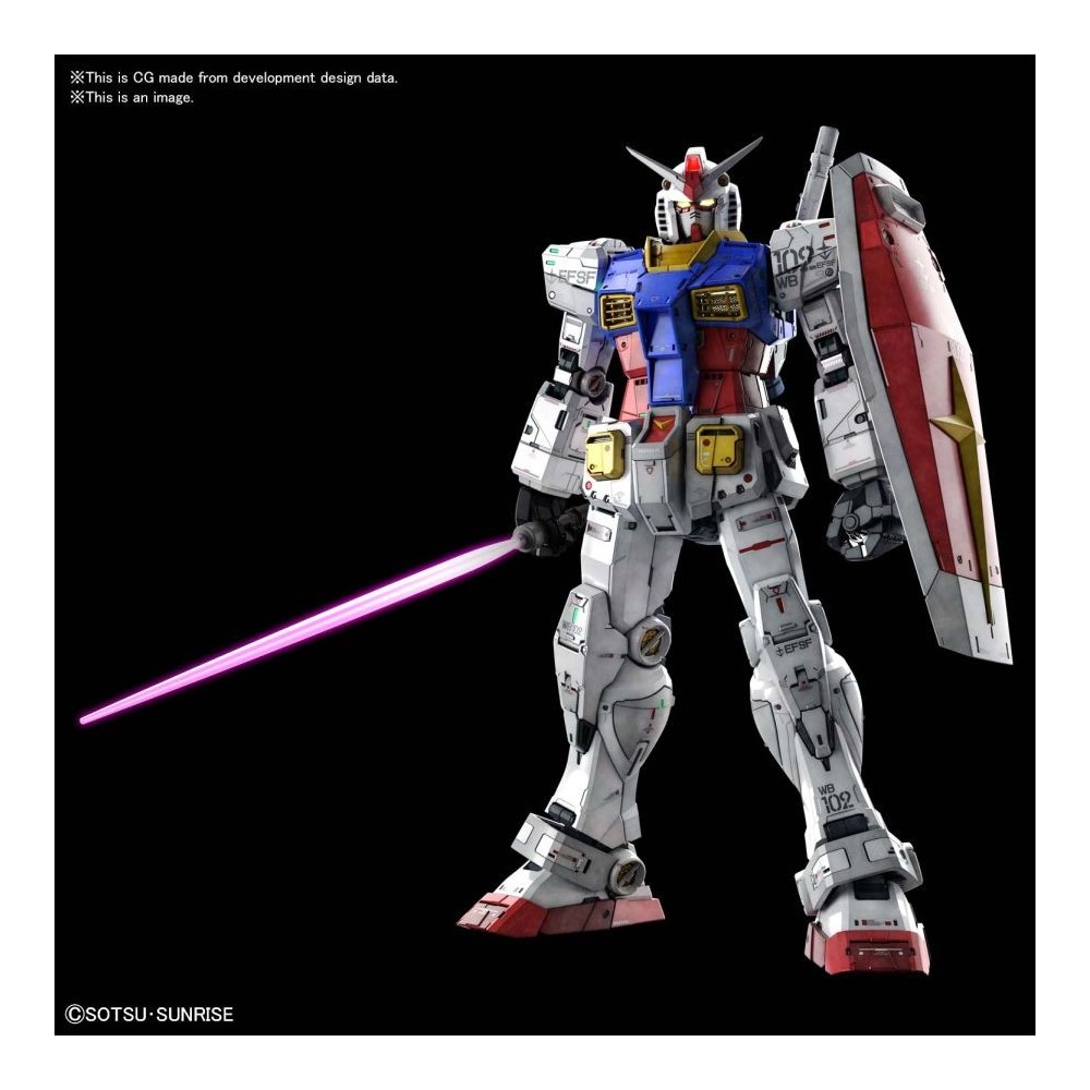 PERFECT GRADE PG UNLEASHED GUNDAM RX-78-2 1/60 MODEL KIT ACTION FIGURE BANDAI
