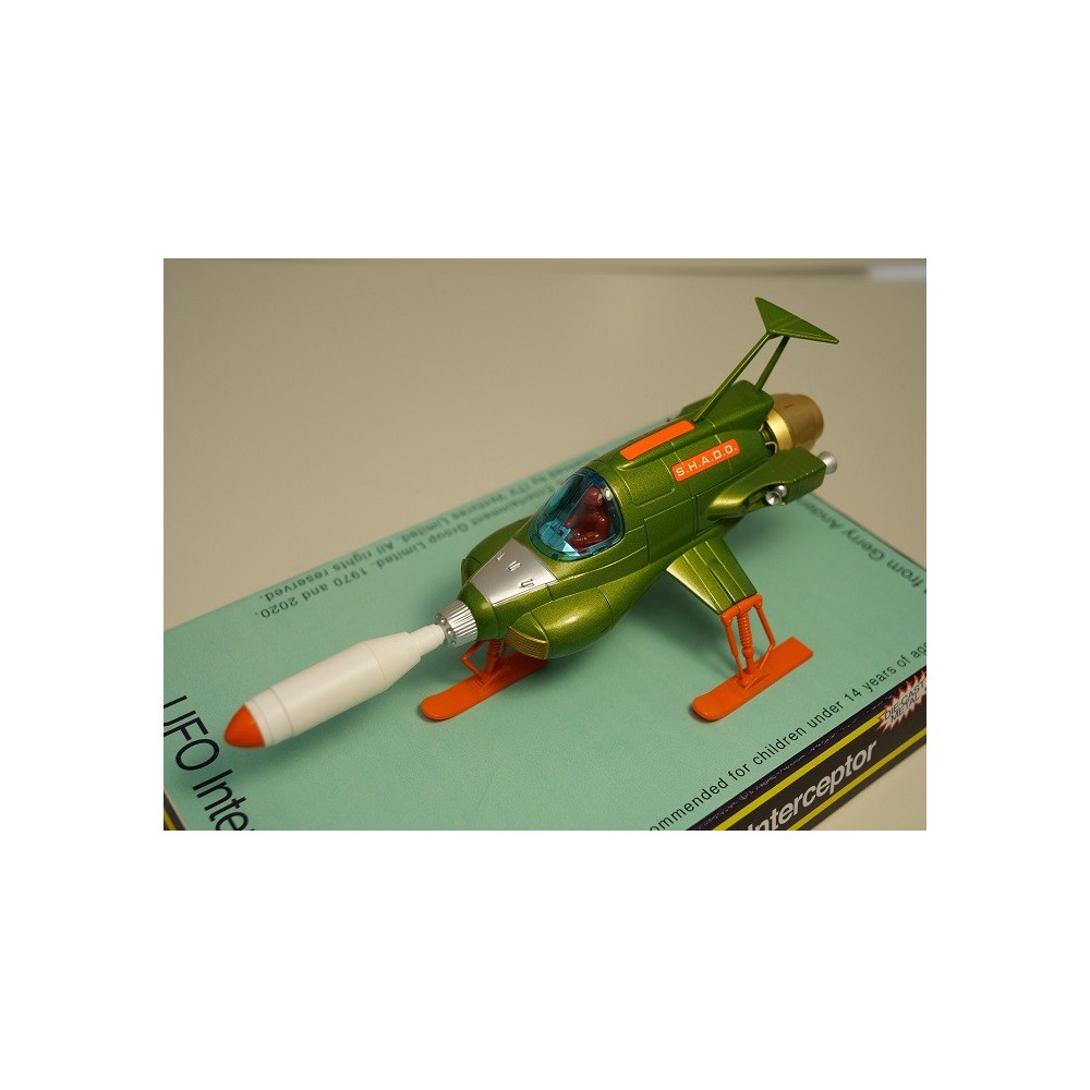 SIXTEEN 12 UFO INTERCEPTOR RETRO LIMITED EDITION FIGURE REPLICA