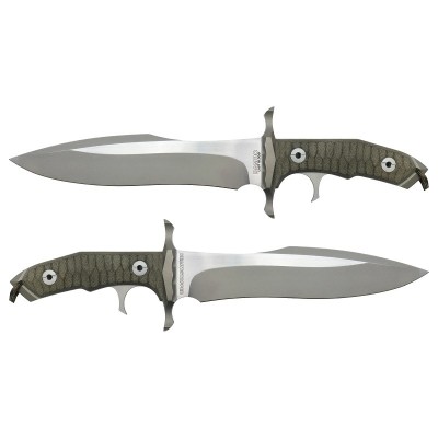 UNITED CUTERLY BRANDS RAMBO LAST BLOOD HEARTSTOPPER MESSER KNIFE REPLICA 1/1