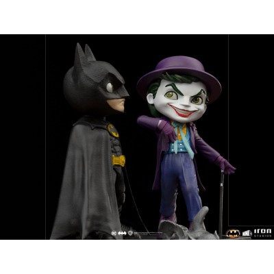 BATMAN 89 THE JOKER MINICO FIGURE STATUA IRON STUDIOS