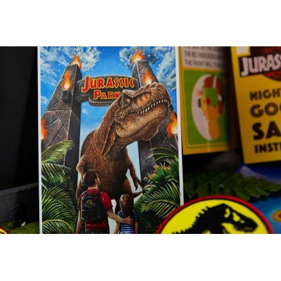 JURASSIC PARK WELCOME KIT SET DA COLLEZIONE DOCTOR COLLECTOR