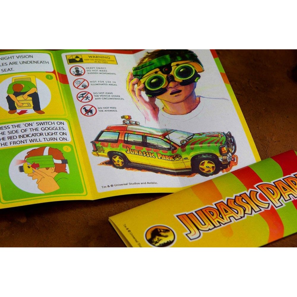 JURASSIC PARK WELCOME KIT SET DA COLLEZIONE DOCTOR COLLECTOR