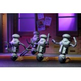 TEENAGE MUTANT NINJA TURTLES TRICERATON INFANTRYMAN AND ROADKILL RODNEY 3-PACK ACTION FIGURE NECA