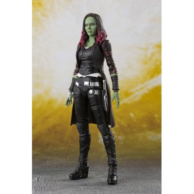 BANDAI AVENGERS INFINITY WAR GAMORA S.H. FIGUARTS ACTION FIGURE