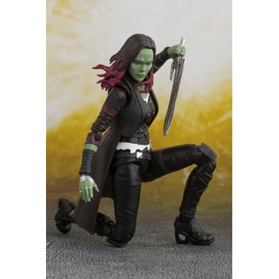 BANDAI AVENGERS INFINITY WAR GAMORA S.H. FIGUARTS ACTION FIGURE