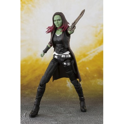AVENGERS INFINITY WAR GAMORA S.H. FIGUARTS ACTION FIGURE BANDAI