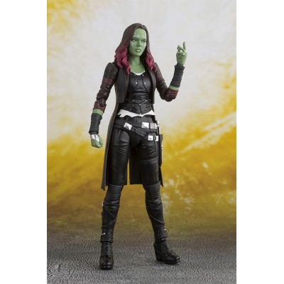 BANDAI AVENGERS INFINITY WAR GAMORA S.H. FIGUARTS ACTION FIGURE