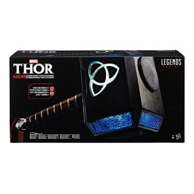 HASBRO MARVEL ELECTRONIC HAMMER THOR MJOLNIR FULL SCALE 1/1