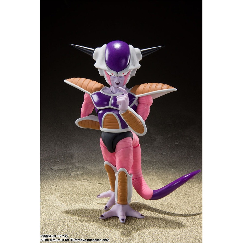 DRAGON BALL Z FRIEZA (FREEZER) FIRST FORM + POD SET S.H. FIGUARTS ACTION FIGURE BANDAI