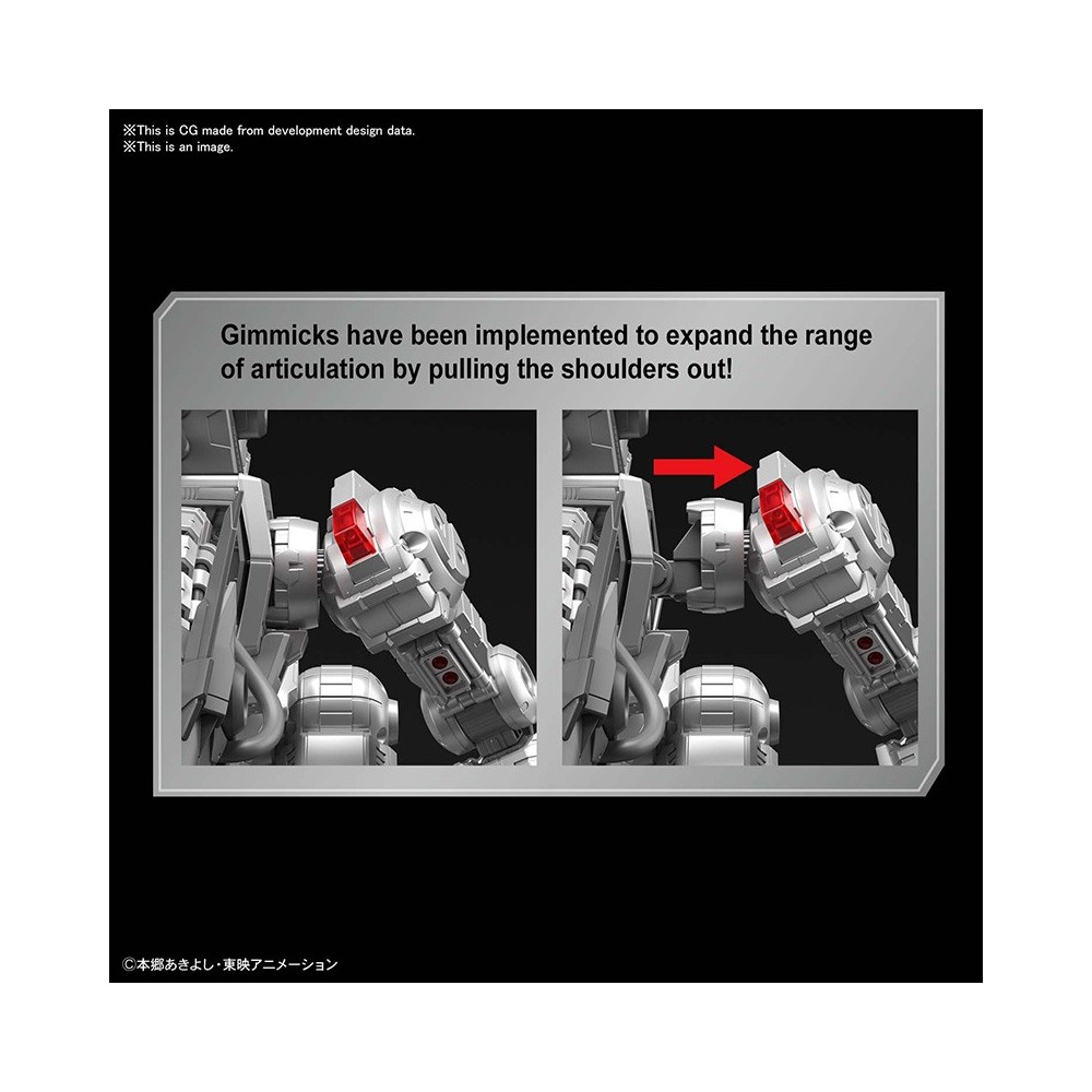 DIGIMON FIGURE RISE MACHINEDRAMON AMPLIFIED MODEL KIT FIGURE BANDAI