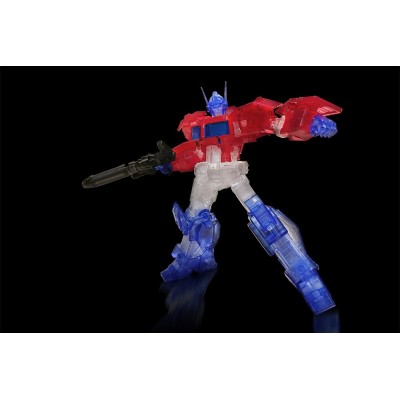 TRANSFORMERS OPTIMUS PRIME CLEAR MODEL KIT ACTION FIGURE FLAME TOYS