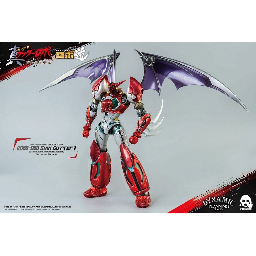 SHIN GETTER 1 ROBO DOU METALLIC ACTION FIGURE THREEZERO