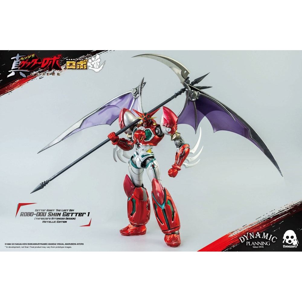 SHIN GETTER 1 ROBO DOU METALLIC ACTION FIGURE THREEZERO