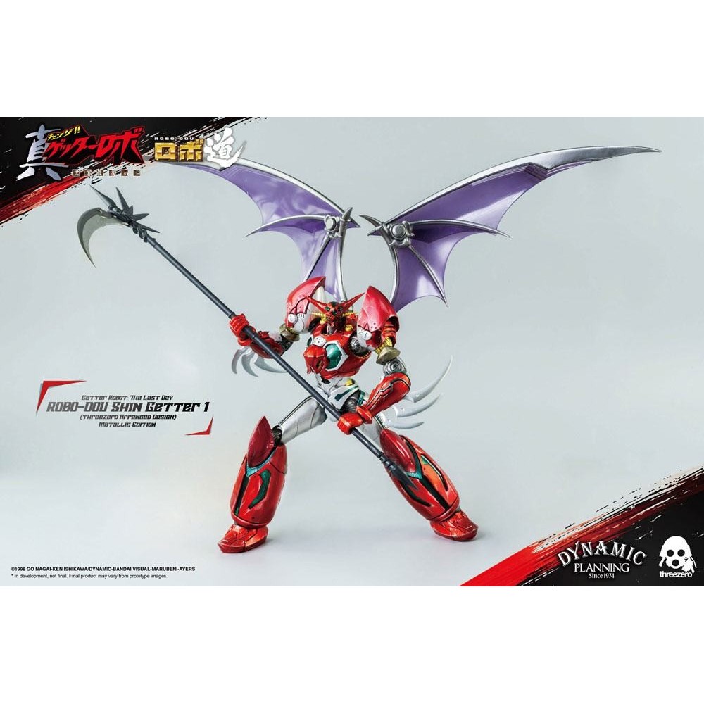 SHIN GETTER 1 ROBO DOU METALLIC ACTION FIGURE THREEZERO