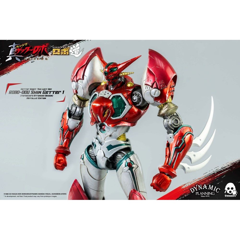 SHIN GETTER 1 ROBO DOU METALLIC ACTION FIGURE THREEZERO