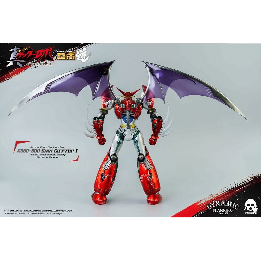 SHIN GETTER 1 ROBO DOU METALLIC ACTION FIGURE THREEZERO