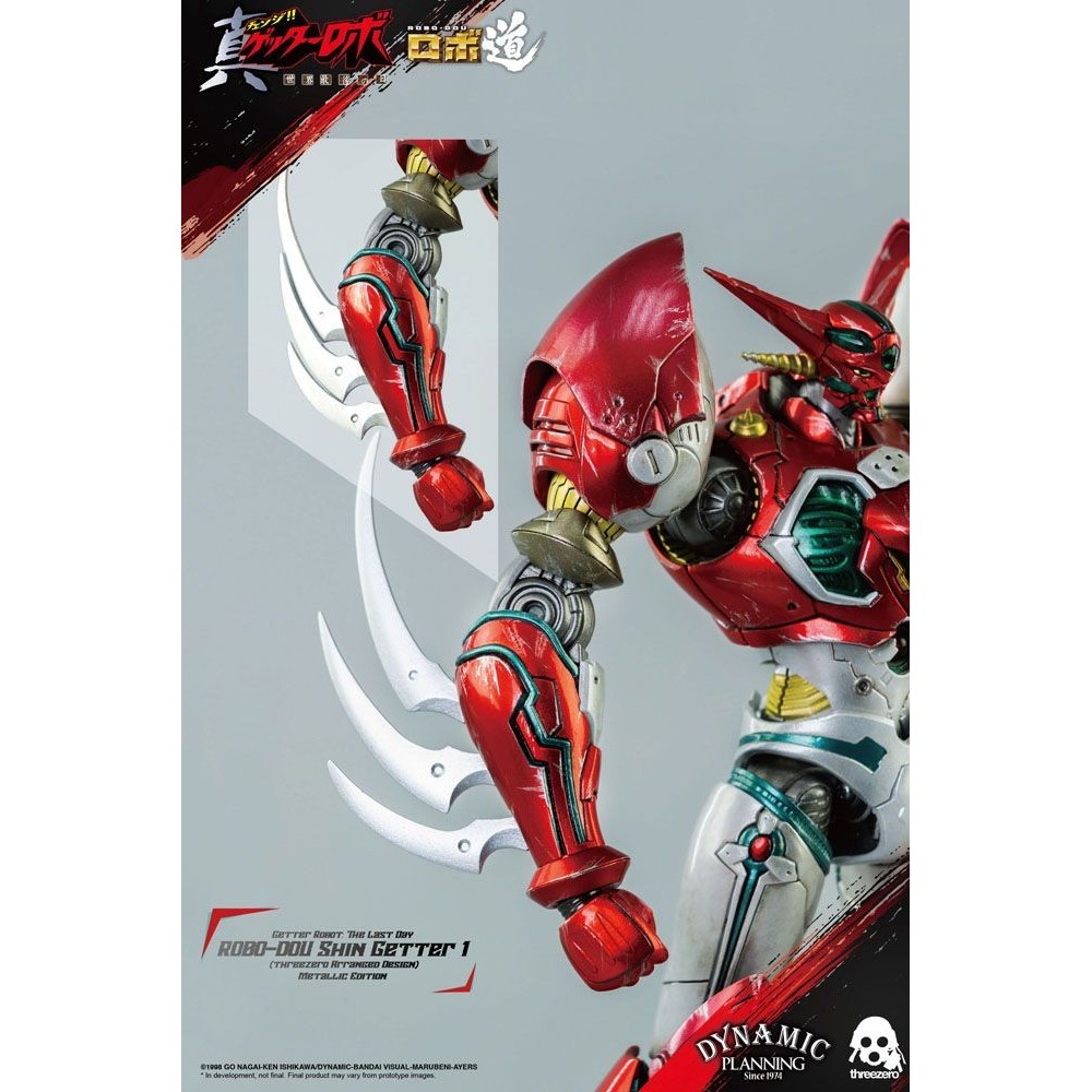 SHIN GETTER 1 ROBO DOU METALLIC ACTION FIGURE THREEZERO
