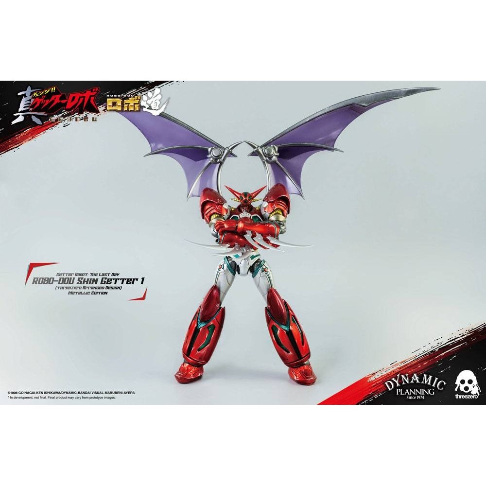 SHIN GETTER 1 ROBO DOU METALLIC ACTION FIGURE THREEZERO