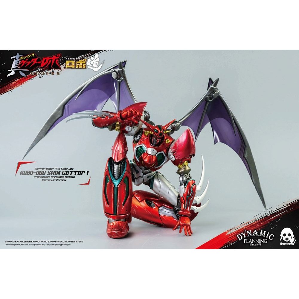 SHIN GETTER 1 ROBO DOU METALLIC ACTION FIGURE THREEZERO