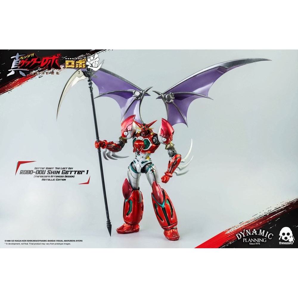 SHIN GETTER 1 ROBO DOU METALLIC ACTION FIGURE THREEZERO