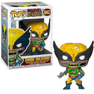 FUNKO POP! MARVEL ZOMBIE WOLVERINE BOBBLE HEAD FIGURE FUNKO