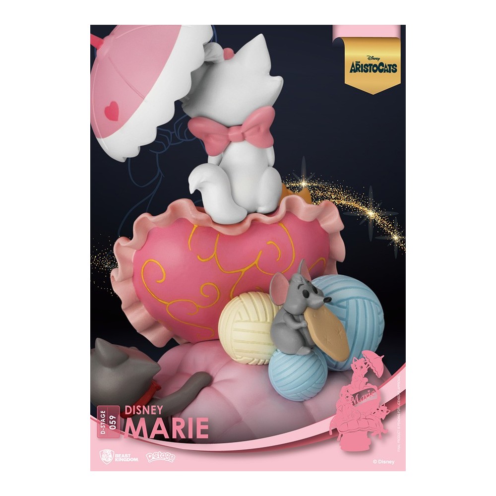 BEAST KINGDOM D-STAGE DISNEY ARISTOCATS STATUE FIGURE DIORAMA