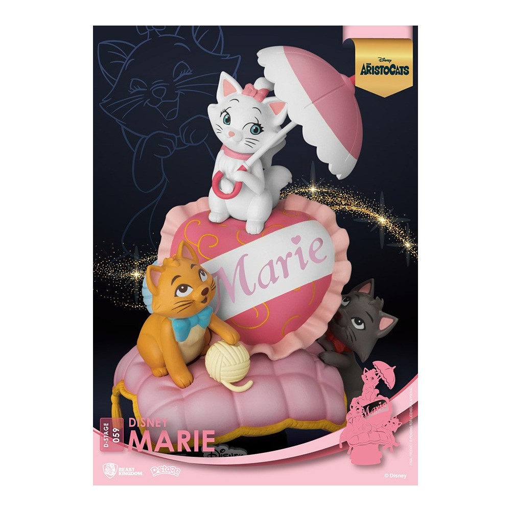 BEAST KINGDOM D-STAGE DISNEY ARISTOCATS STATUE FIGURE DIORAMA