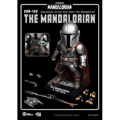 BEAST KINGDOM STAR WARS THE MANDALORIAN EGG ATTACK ACTION FIGURE