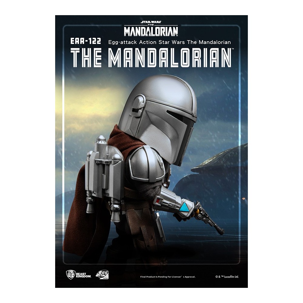 BEAST KINGDOM STAR WARS THE MANDALORIAN EGG ATTACK ACTION FIGURE