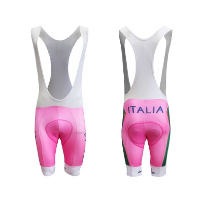ALKA PANTALONCINI SALOPETTE DIVISA CICLISMO ITALIA NAZIONALE ROSA ITALY TEAM CYCLING
