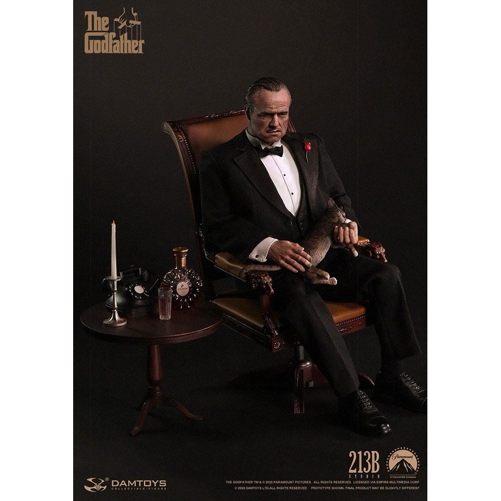 THE GODFATHER VITO CORLEONE 1/6 ACTION FIGURE DAMTOYS