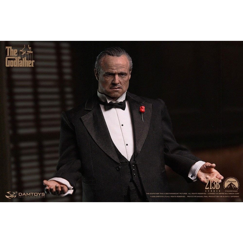 THE GODFATHER VITO CORLEONE 1/6 ACTION FIGURE DAMTOYS