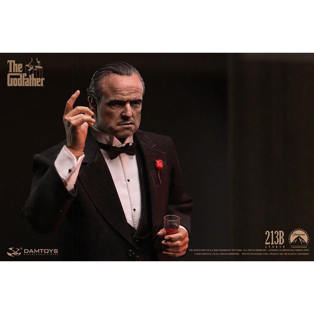 THE GODFATHER VITO CORLEONE 1/6 ACTION FIGURE DAMTOYS