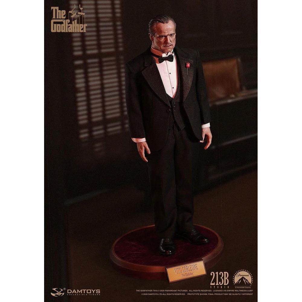 THE GODFATHER VITO CORLEONE 1/6 ACTION FIGURE DAMTOYS