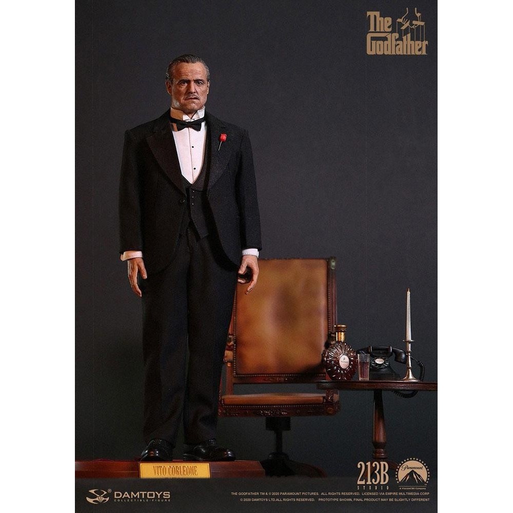 THE GODFATHER VITO CORLEONE 1/6 ACTION FIGURE DAMTOYS