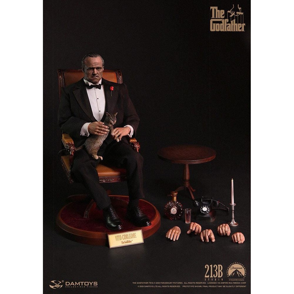 THE GODFATHER VITO CORLEONE 1/6 ACTION FIGURE DAMTOYS