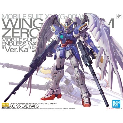 BANDAI MASTER GRADE MG GUNDAM WING ZERO EW VER KA 1/100 MODEL KIT ACTION FIGURE