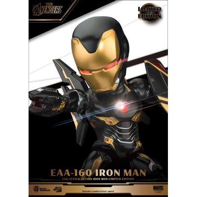 BEAST KINGDOM EAA-160 IRON MAN EGG ATTACK LIMITED EDITION ACTION FIGURE