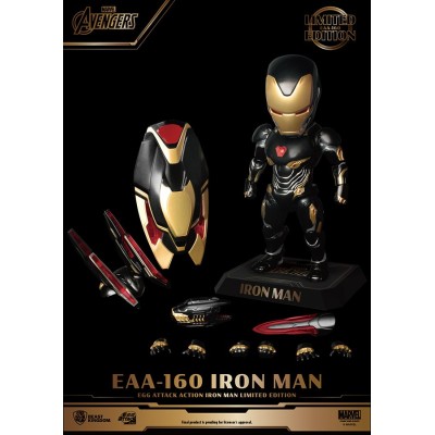 BEAST KINGDOM EAA-160 IRON MAN EGG ATTACK LIMITED EDITION ACTION FIGURE