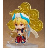 FATE GRAND ORDER CASTER/GILGAMESH ASCENSION NENDOROID ACTION FIGURE ORANGE ROUGE