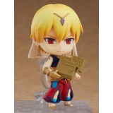 FATE GRAND ORDER CASTER/GILGAMESH ASCENSION NENDOROID ACTION FIGURE ORANGE ROUGE
