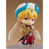 FATE GRAND ORDER CASTER/GILGAMESH ASCENSION NENDOROID ACTION FIGURE ORANGE ROUGE