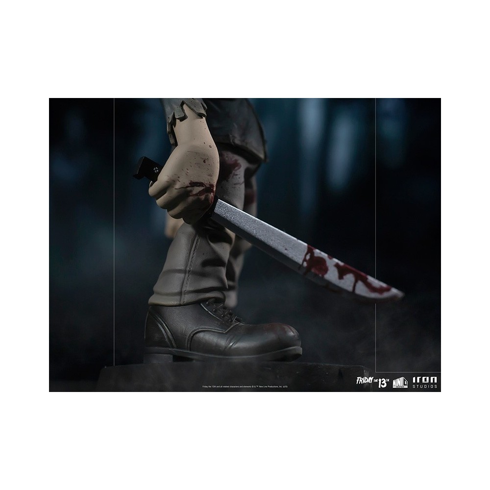 FRIDAY THE 13TH JASON VOORHEES MINICO FIGURE STATUA IRON STUDIOS