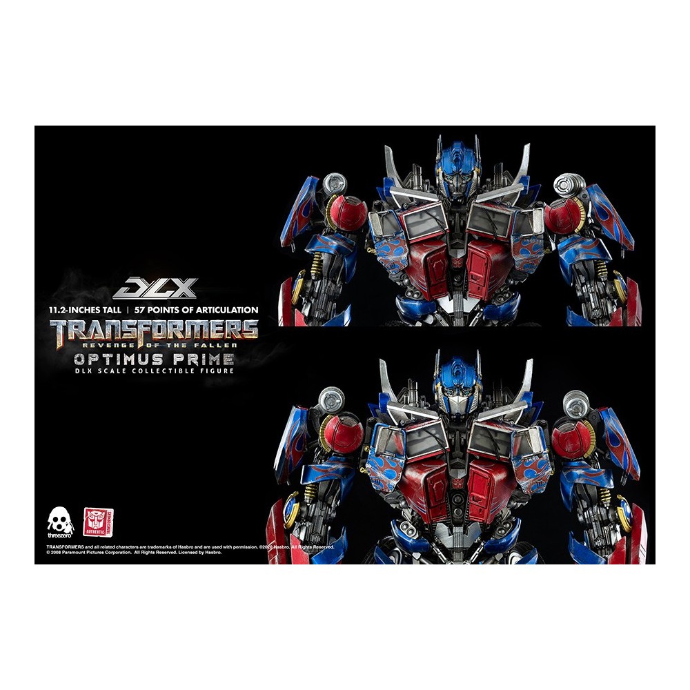 TRANSFORMERS REVENGE OF THE FALLEN OPTIMUS PRIME DELUXE ACTION FIGURE THREEZERO