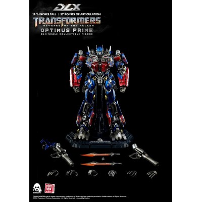 TRANSFORMERS REVENGE OF THE FALLEN OPTIMUS PRIME DELUXE ACTION FIGURE THREEZERO